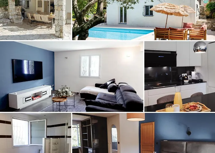 Villa Inti - Piscine, Jardin, Bbq - Proche Cannes *
