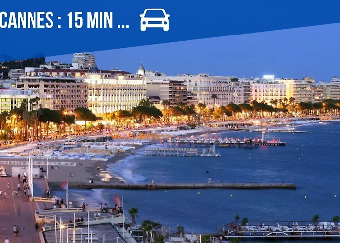 Inti - Piscine, Jardin, Bbq - Proche Cannes